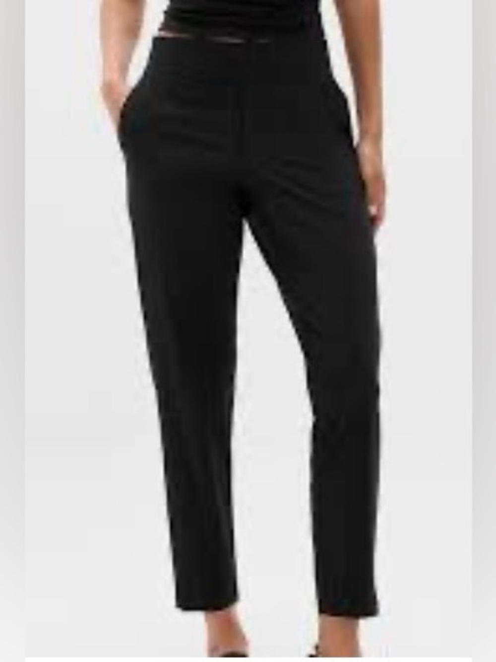 Athleta Black Brooklyn Pull On Pants SZ 4